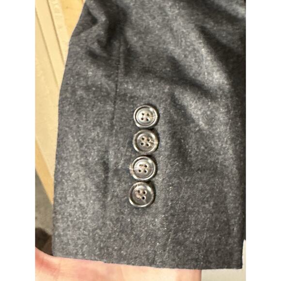 Polo University Club Suit Ralph Lauren 40R Wool Gray Stripe Pants 30 Men USA - Picture 5 of 16